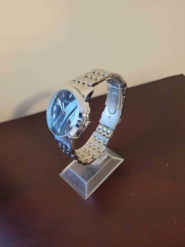 New Men's Black Quartz Skone watch - photo 3