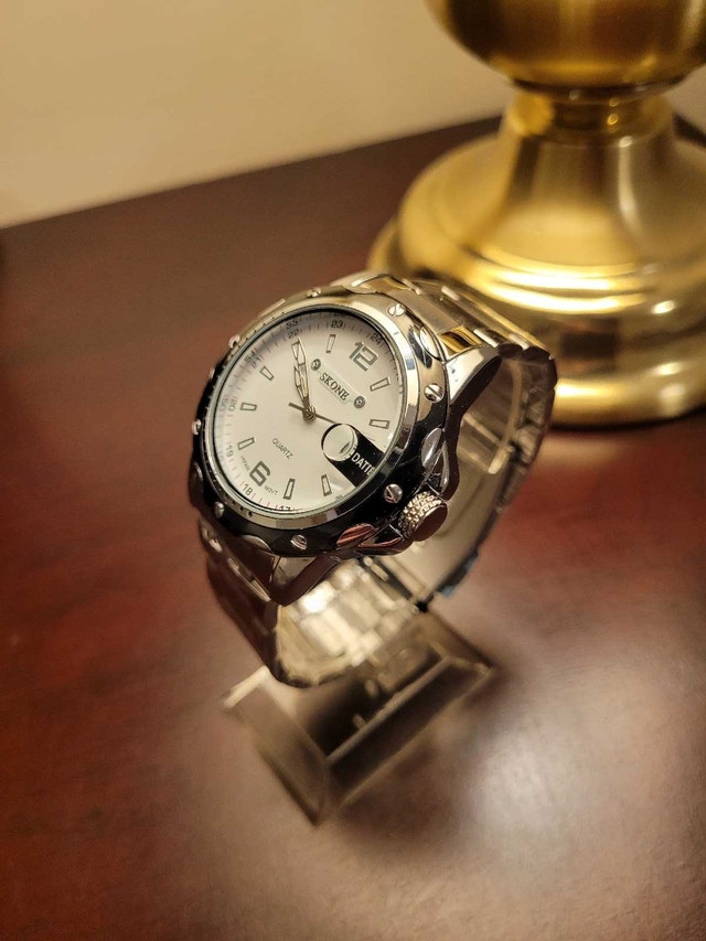 Brand New Men's White Skone Fashion Watch - photo 2