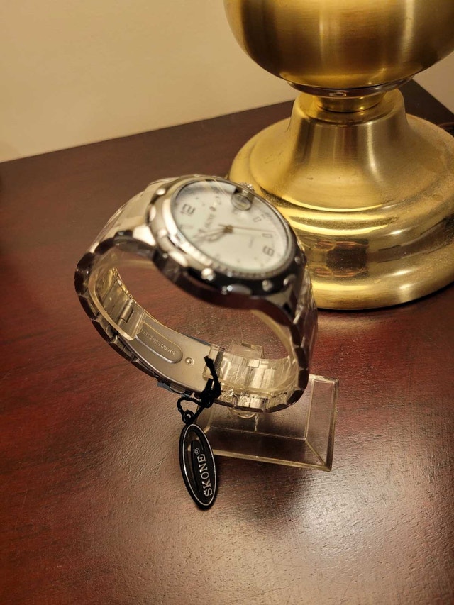 Brand New Men's White Skone Fashion Watch - photo 4