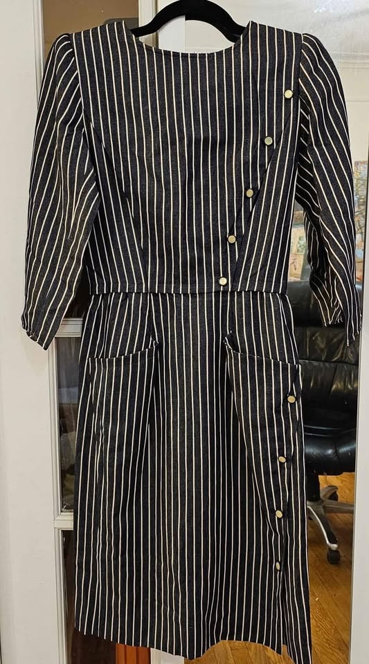 Vintage Emanuel Ungaro Long-sleeved Dress Paris