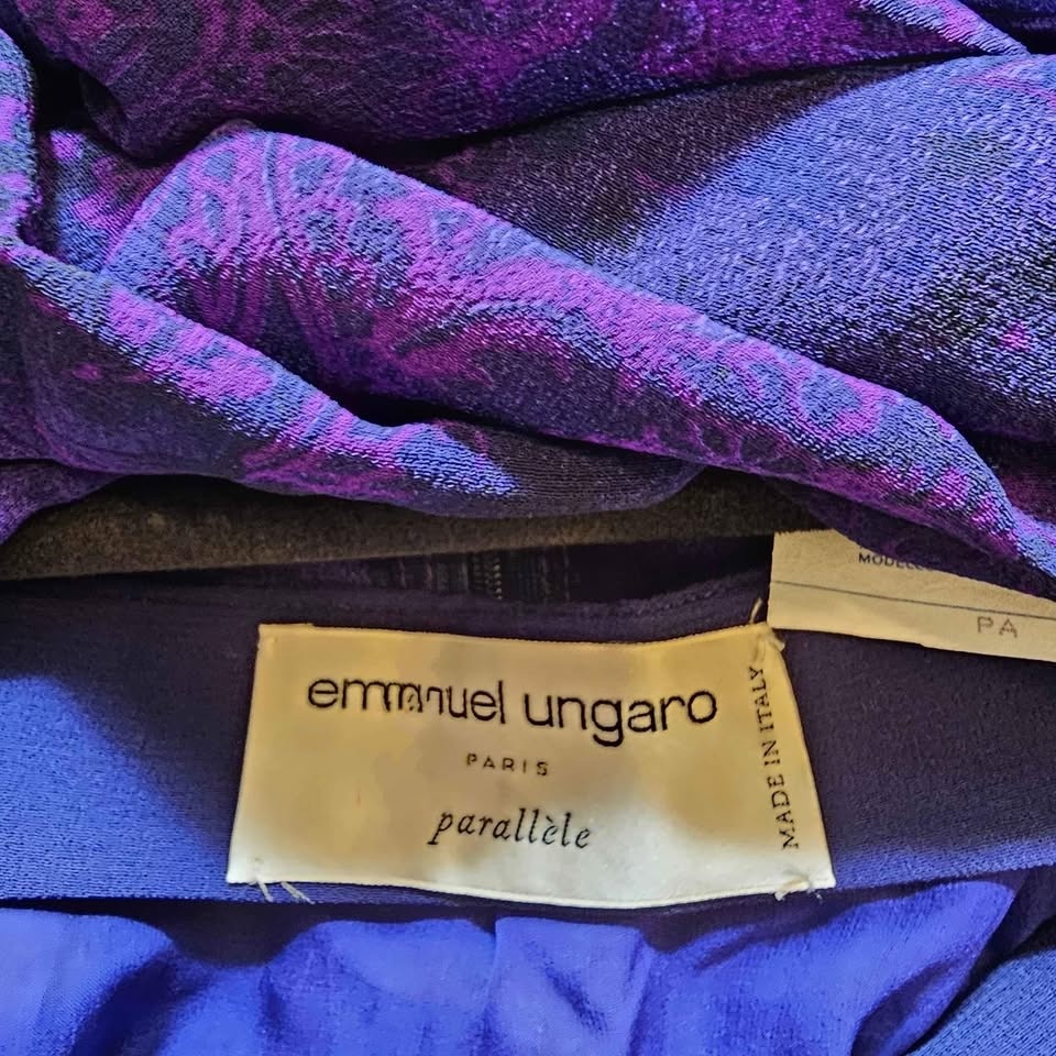 Vintage Emanuel Ungaro Slacks & Blouse Set. New! - photo 5