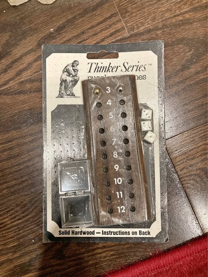Vintage “12 High” Number Puzzle Game