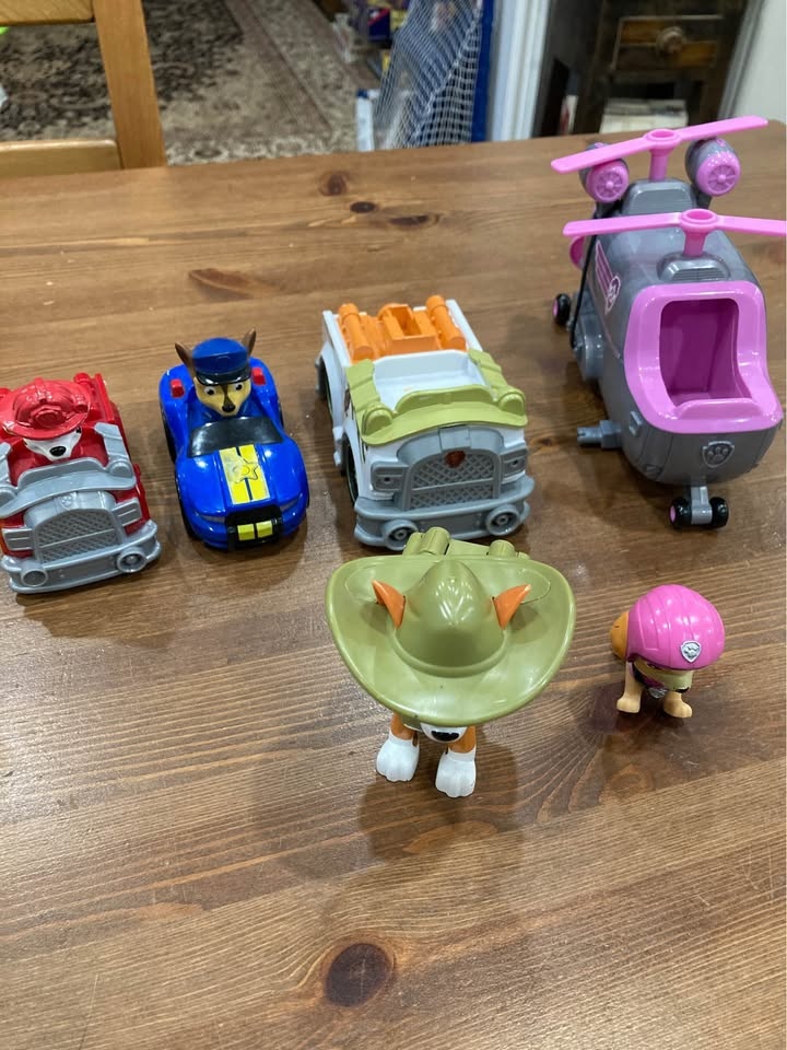 PAW Patrol Vehicles & Figures Lot - photo 3