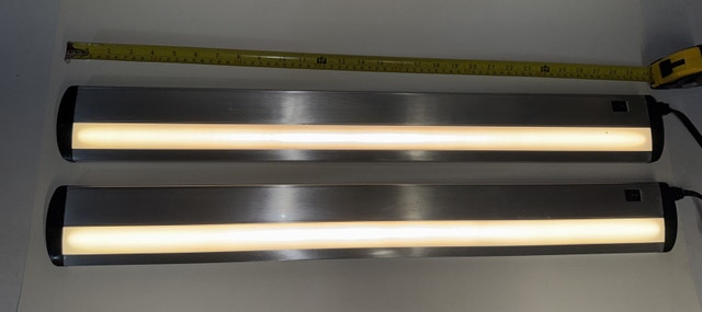 A pair of 29 inches long LED bar lights