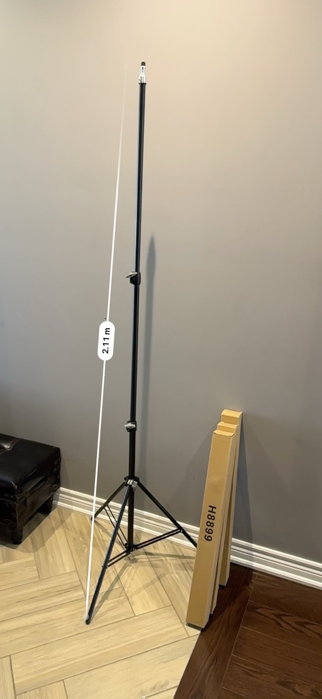 Set of 4 heavy duty 2 meters height tripod