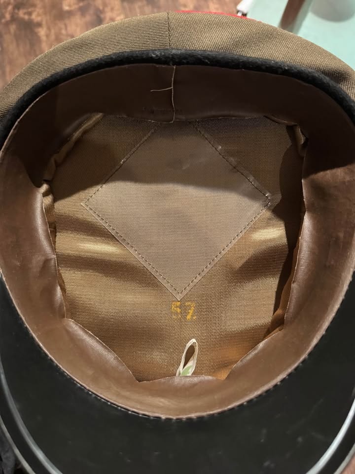 Original USSR Officer Visor Cap (1981) | Size 57 - photo 2