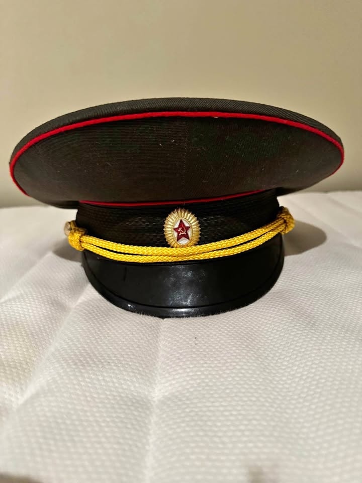 Soviet-style MVD officer visor cap, dated 1993
