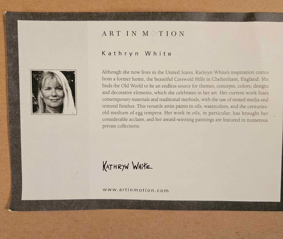 Kathryn White Flower Painting - photo 3
