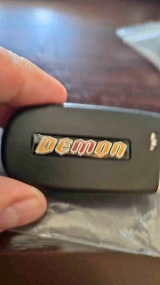 Charger Challenger 300 Key Fob outer Demon 170 ( black key )