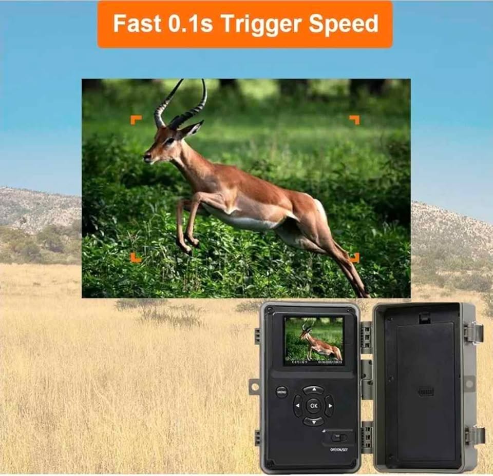 GardePro A3S Trail Camera, 64MP 1296p - photo 3