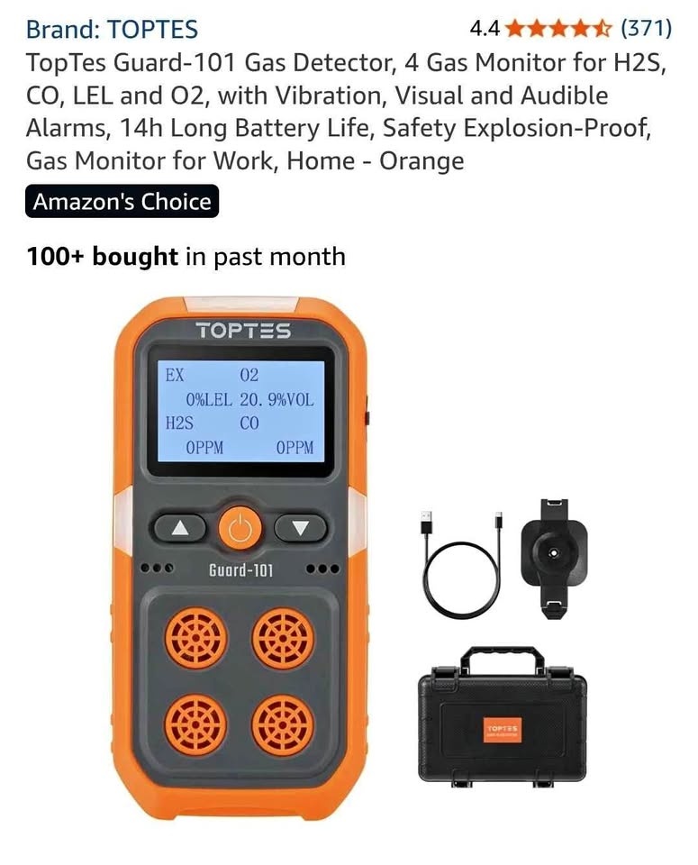 TopTes Guard-101 Gas Detector