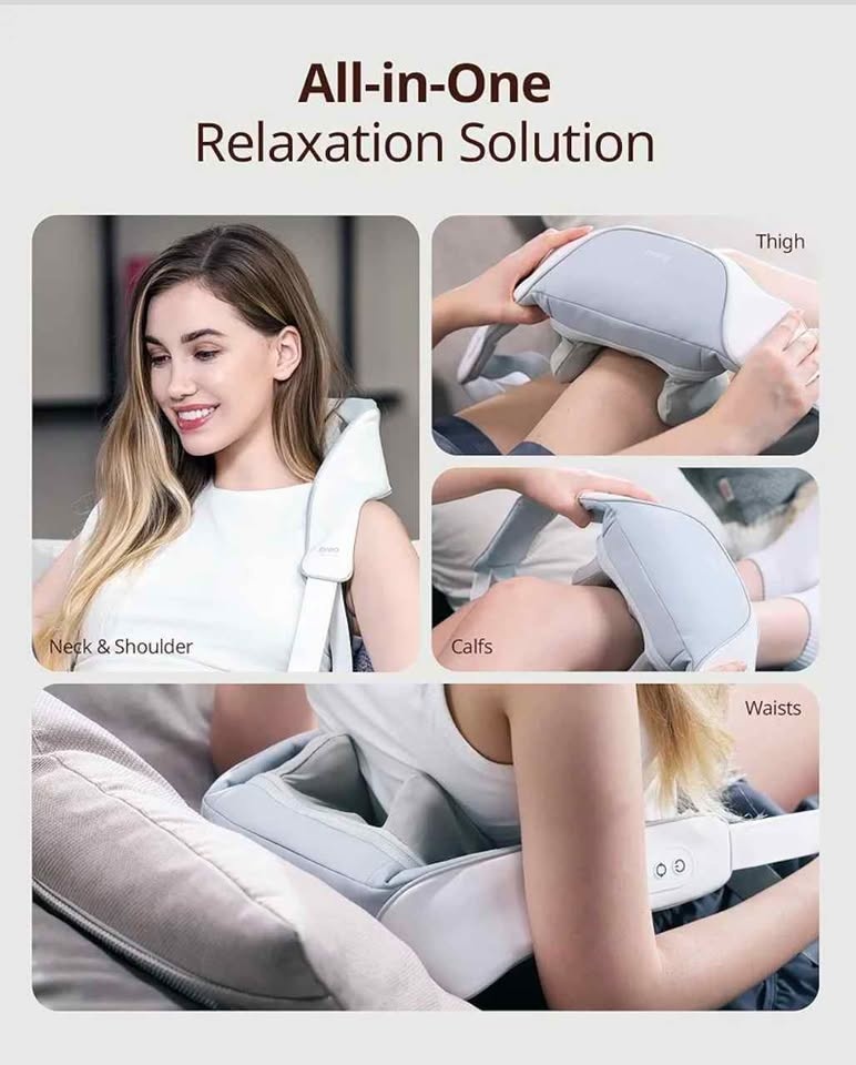 Shiatsu Neck and Back Massager with Heat - photo 3