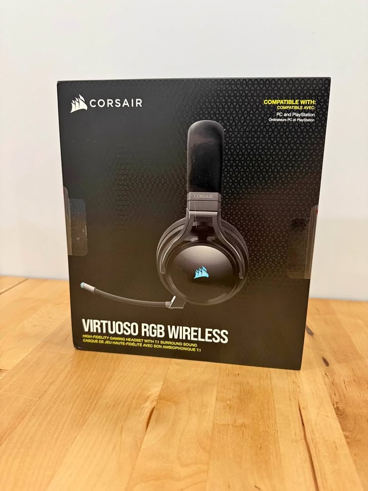 CORSAIR VIRTUOSO RGB WIRELESS GAMING HEADSET
