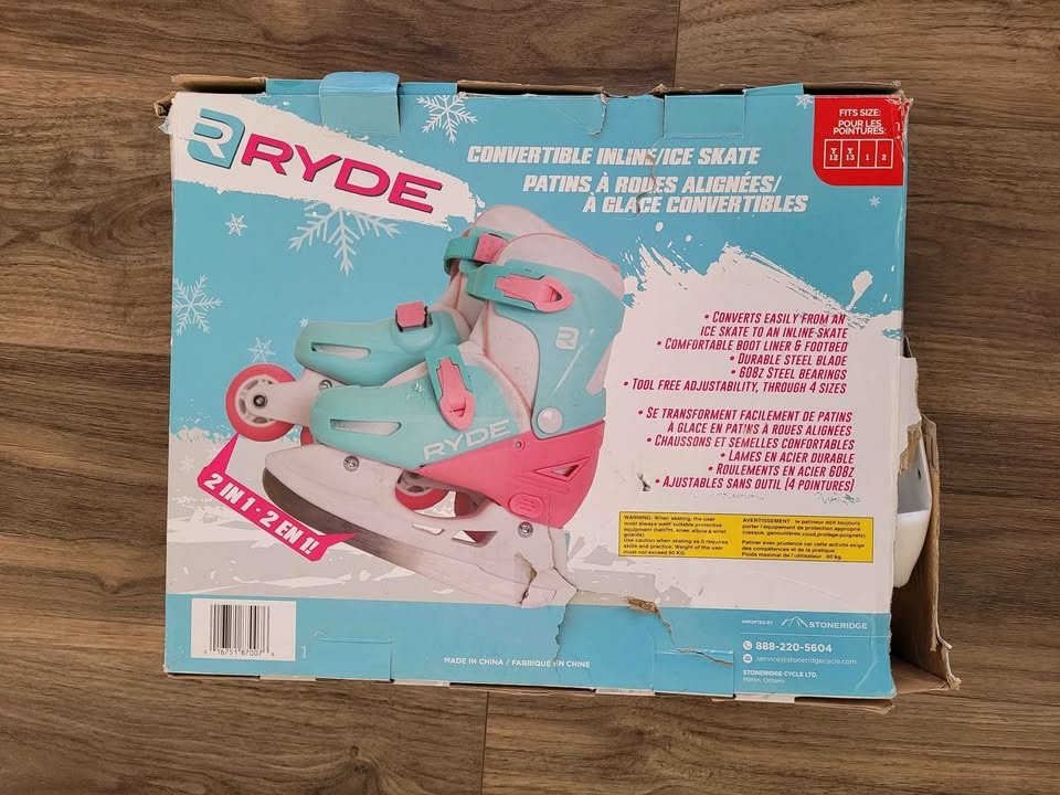 2-1 Ryde Kid Ice Skate/Roller Skate - photo 4