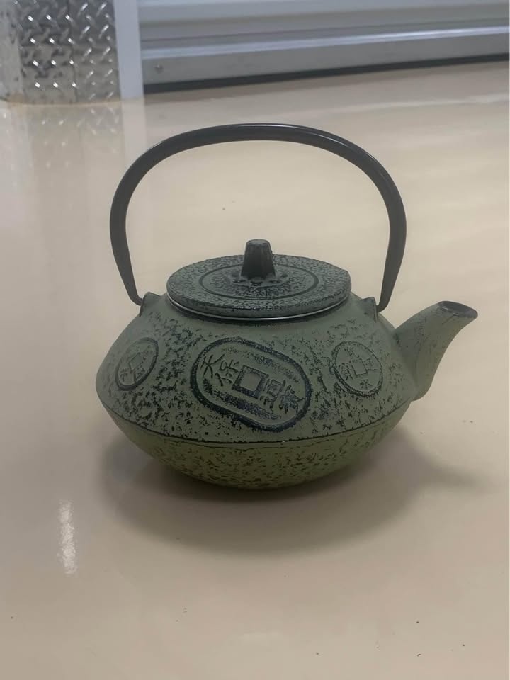 Vintage Nambu Tekki Ironware Japanese Teapot Kettle - photo 2