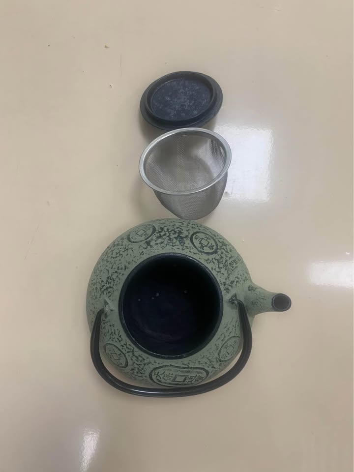 Vintage Nambu Tekki Ironware Japanese Teapot Kettle - photo 4