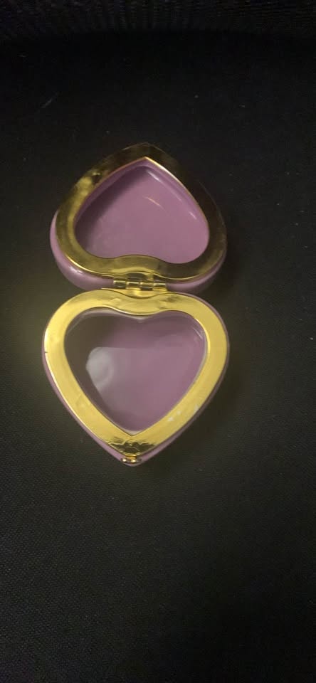 Purple Heart-Shaped Jewelry Box - photo 2
