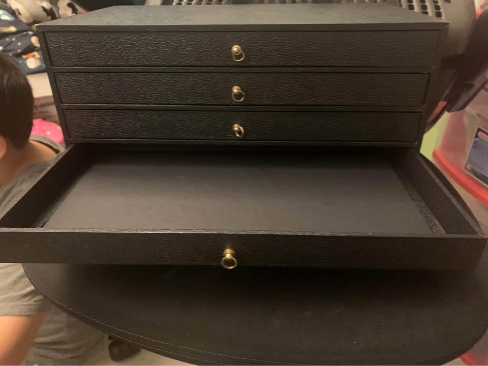 Black 5-Drawer Jewelry Box - photo 2