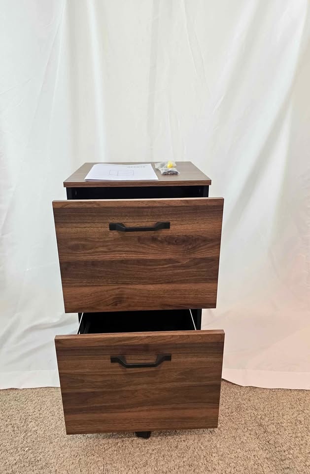 VASAGLE 2-Drawer Mobile File Cabinet