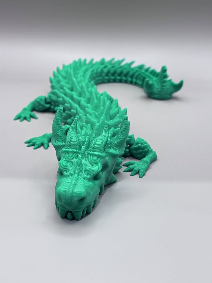 Green Articulated Dragon