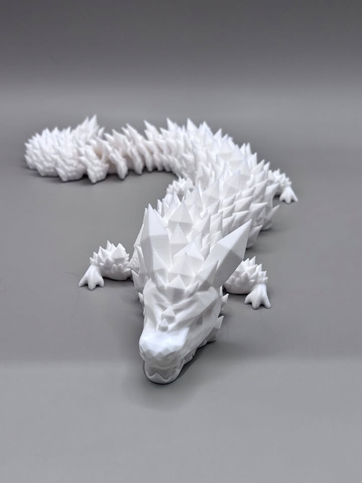 White crystal dragon