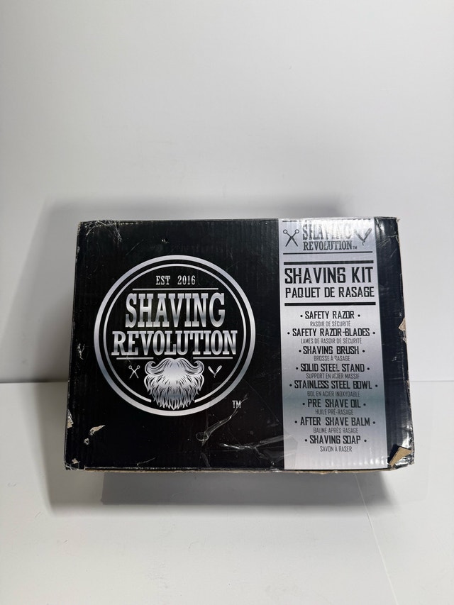 New Viking Revolution Classic Shaving Kit – Razor, Brush, Oils - photo 2