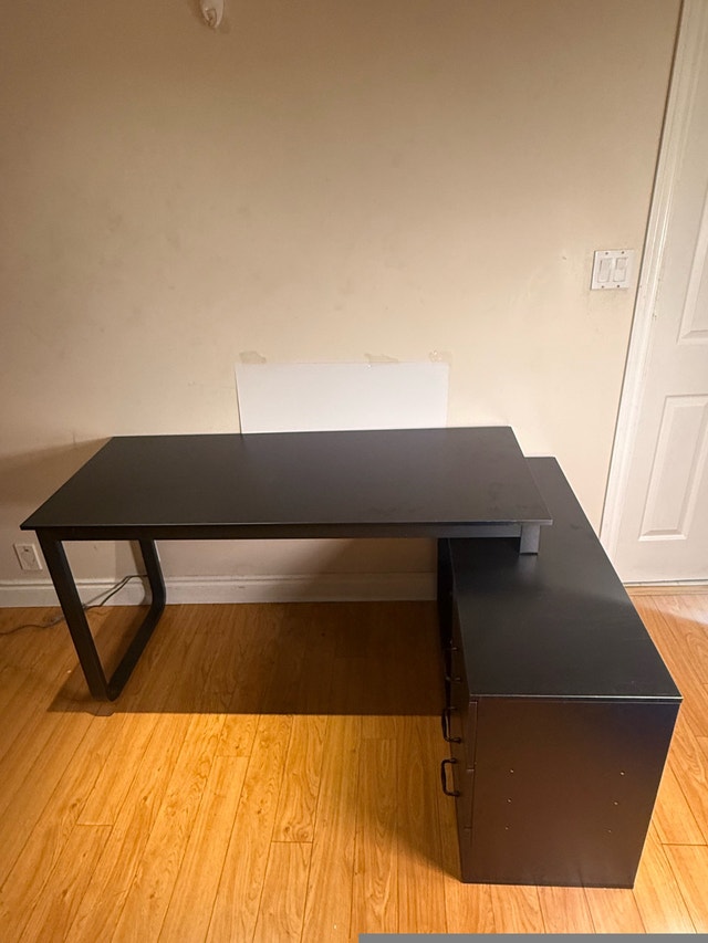 Modern L-Shape Desk – Fully Assembled & Ready to Use - photo 2