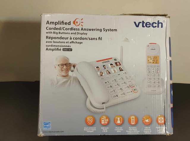 VTech SN5127 Amplified Cordless Answering System