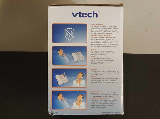 VTech SN5127 Amplified Cordless Answering System - photo 2