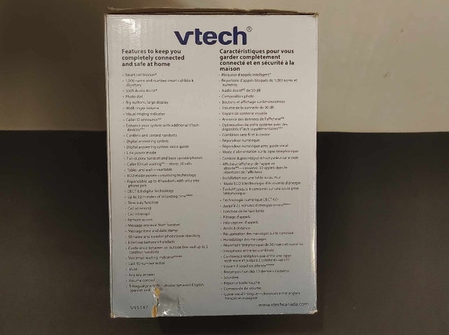 VTech SN5127 Amplified Cordless Answering System - photo 3
