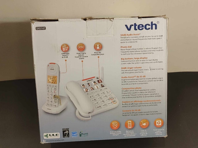 VTech SN5127 Amplified Cordless Answering System - photo 4