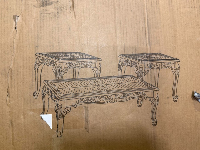 Furniture of America Cheshire Table Set - photo 3