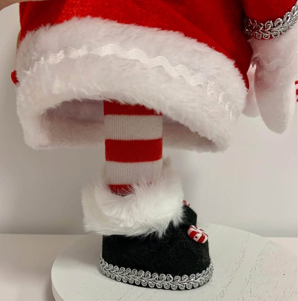 Handcrafted Santa & Mrs. Claus Christmas Decoration 15” - 21” - photo 5
