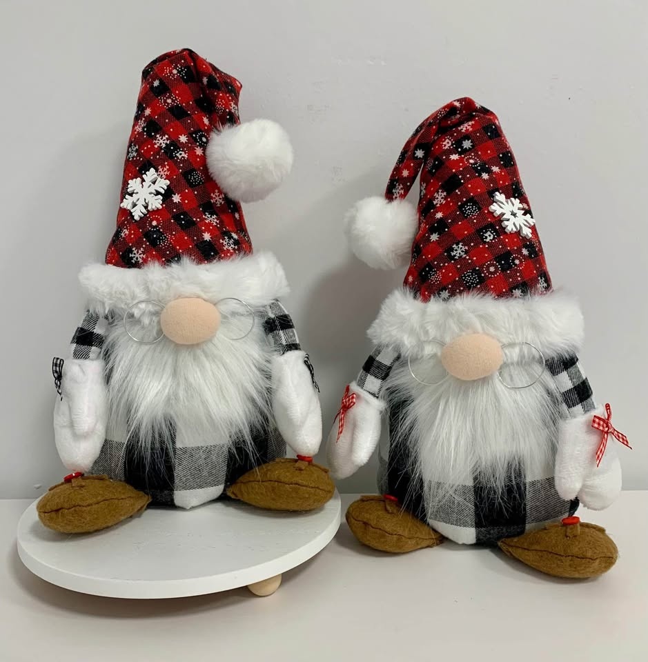 Christmas Holiday Plush Gnomes - Handcrafted - photo 2