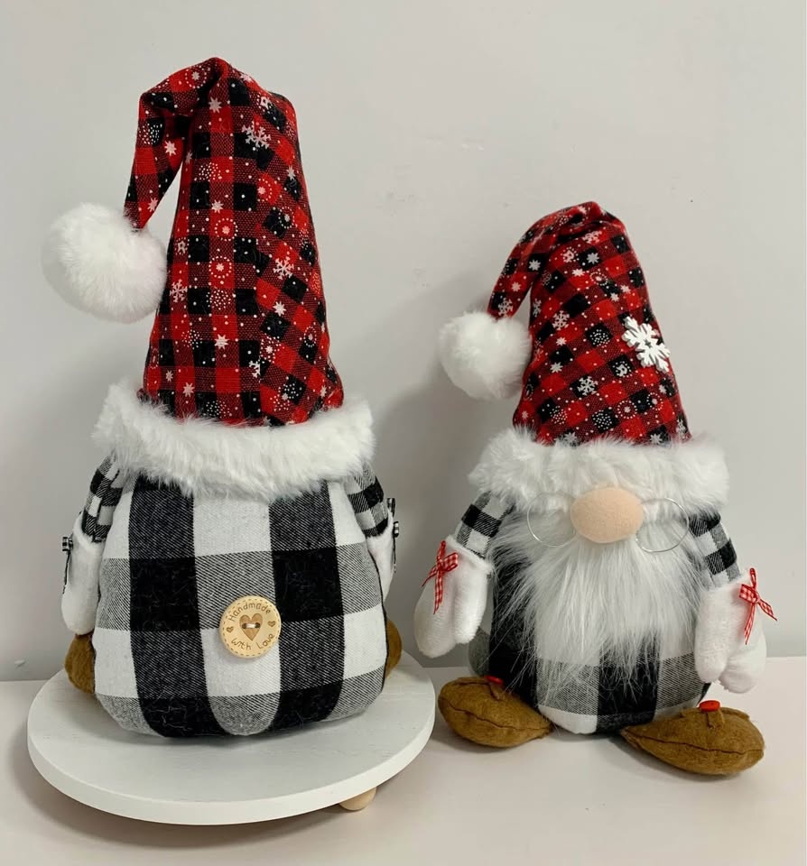 Christmas Holiday Plush Gnomes - Handcrafted - photo 3