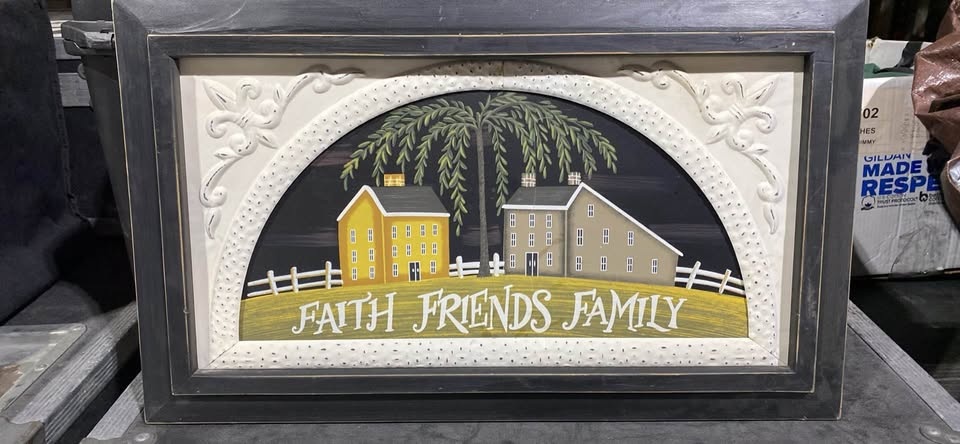 Faith Friends Family Wall Art - photo 3