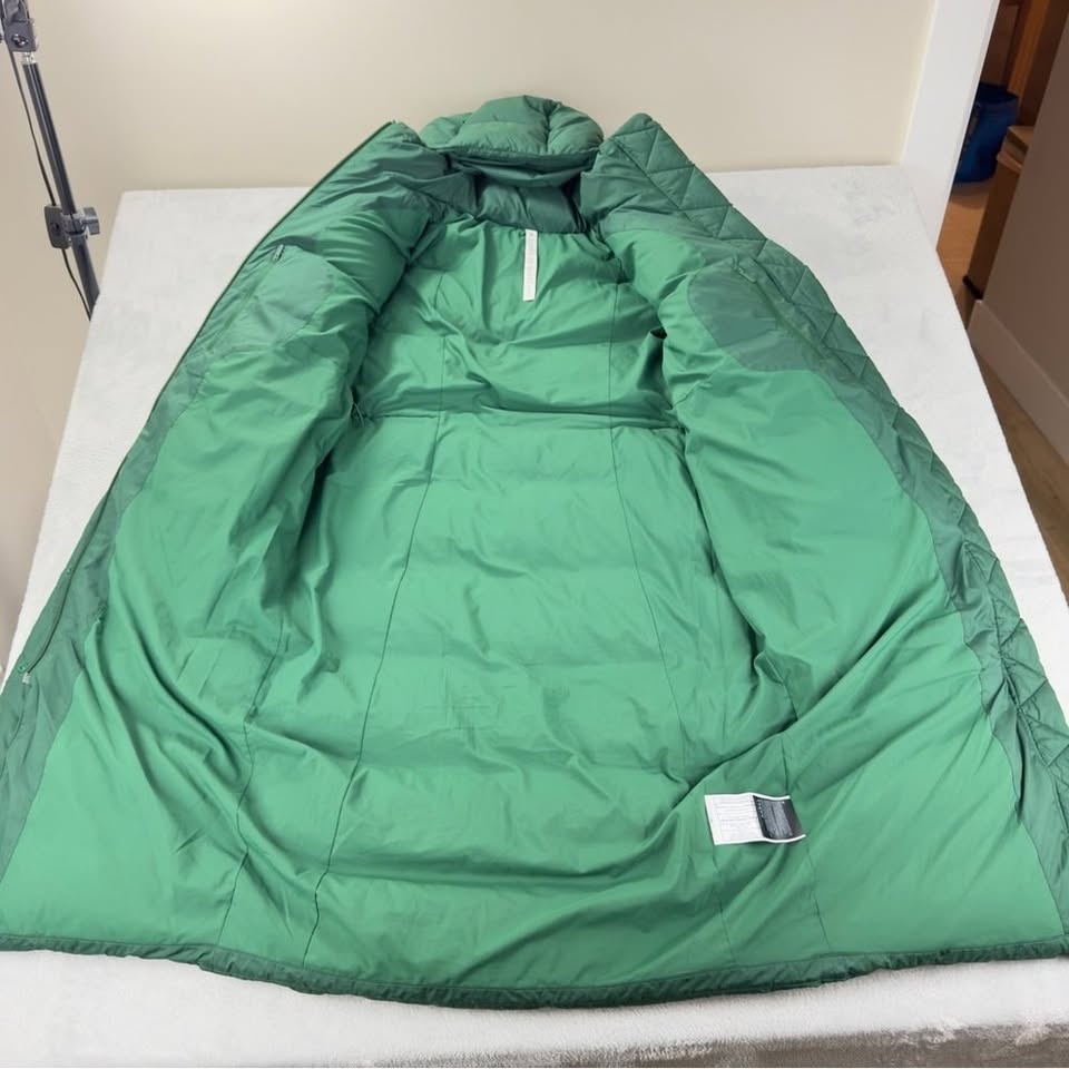 Lululemon Women's Size 6 Wunder Puff Jacket Long Everglade Green - photo 5