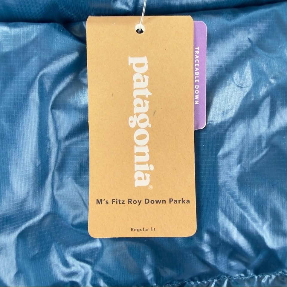 Patagonia Fitz Roy Down Parka Balkan Blue M - photo 5