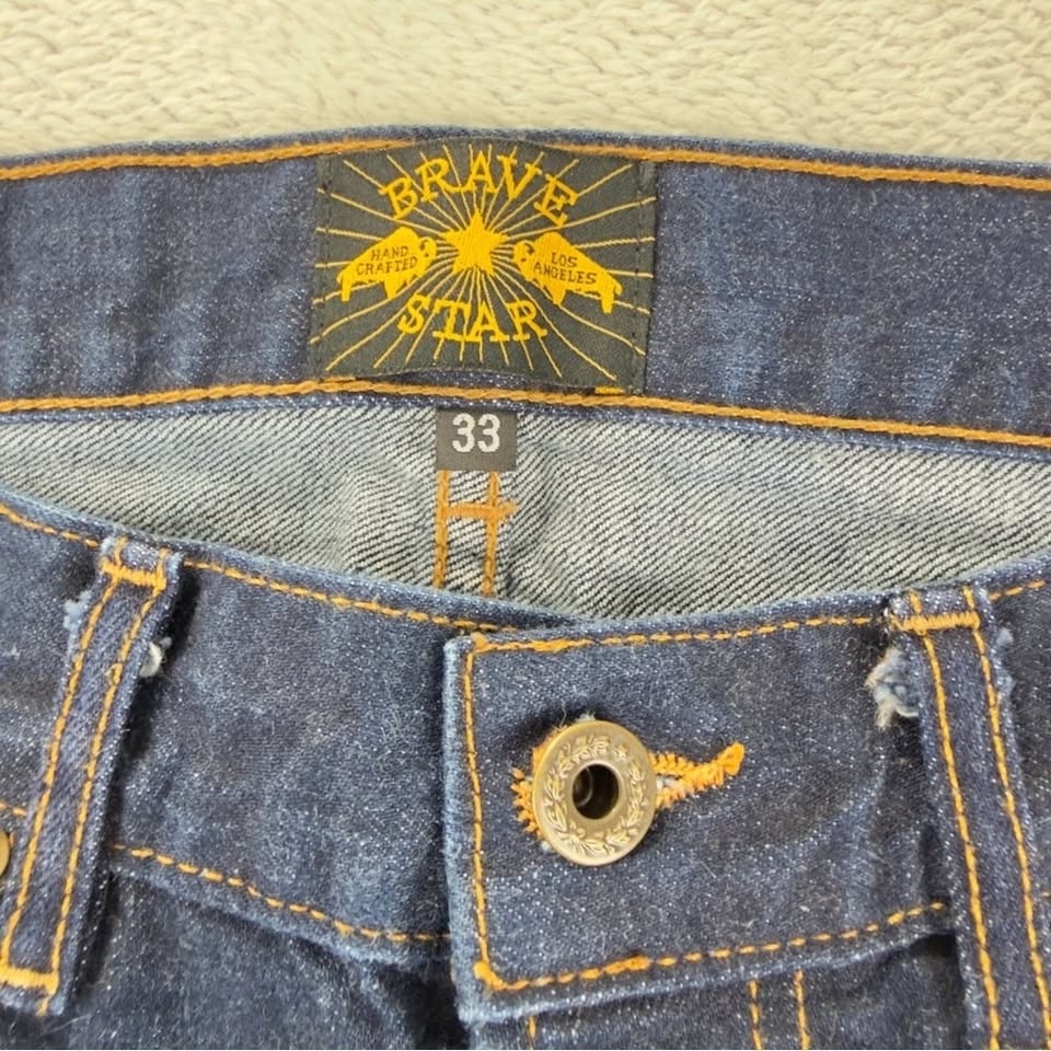 Brave Star Selvedge The Skeleton Skinny Jeans - photo 3