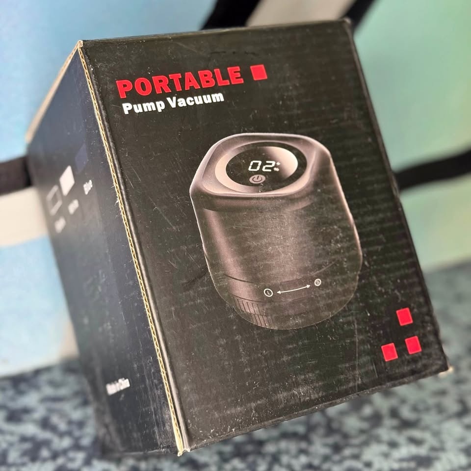 🎒 Portable Vacuum Pump – Travel, Storage & Sealing! 💨