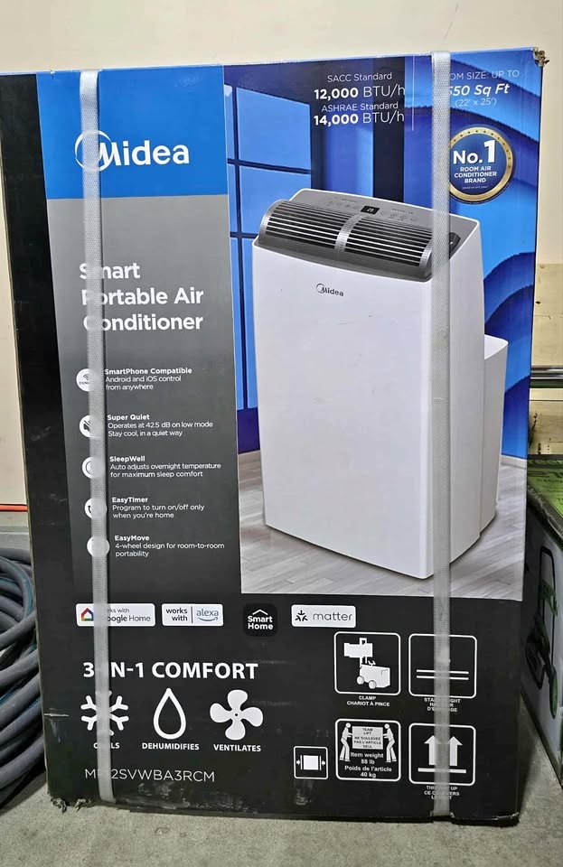BNEW Midea Duo Smart Portable A/C