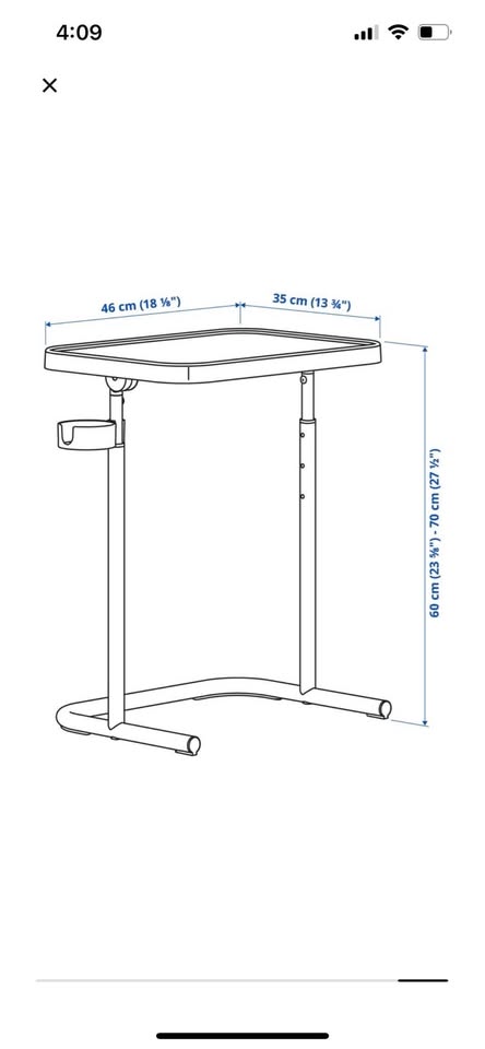 IKEA Foldable Table (Bjorkasen) - photo 2