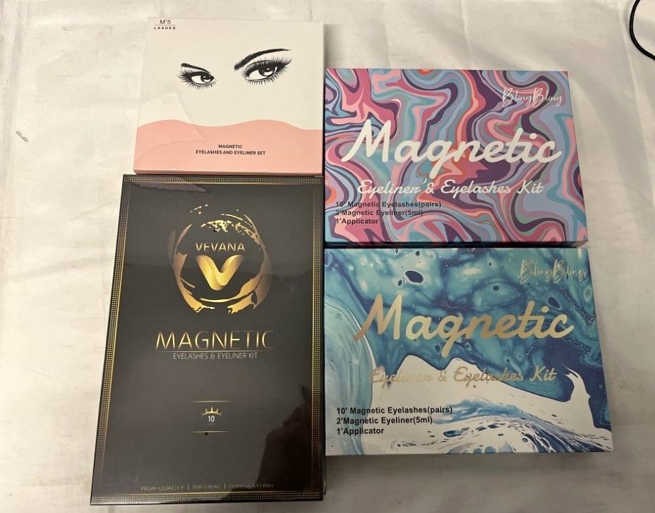 Magnetic Eyelash Kits – Multiple Brands (New)