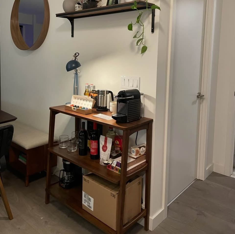 ARTICLE: Krossa 36" Shelving Unit, Short - Walnut - photo 2