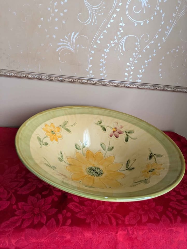 Hand painted ceramic bowl - photo 3