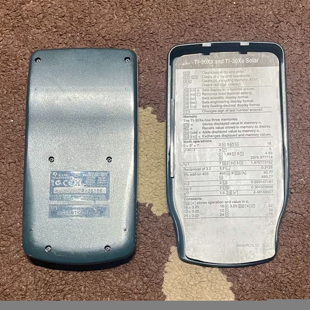 Texas Instruments TI-30Xa Scientific Calculator - photo 2