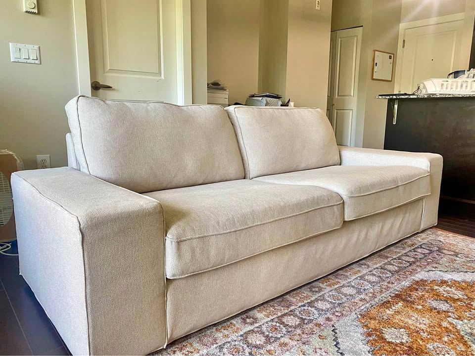 ✨ KIVIK Sofa – Light Beige | Excellent Condition ✨