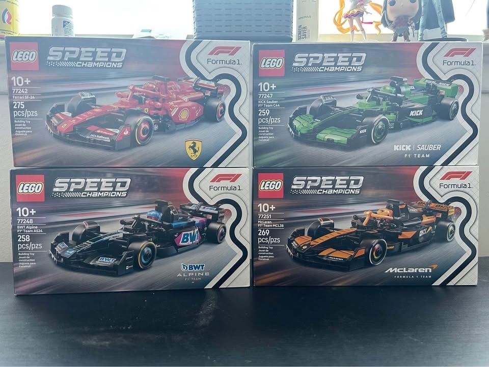LEGO 77247 Speed Champions Kick Sauber F1 Team Car - photo 3