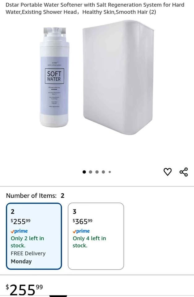 Water Softener With Rechargeable Filters - new