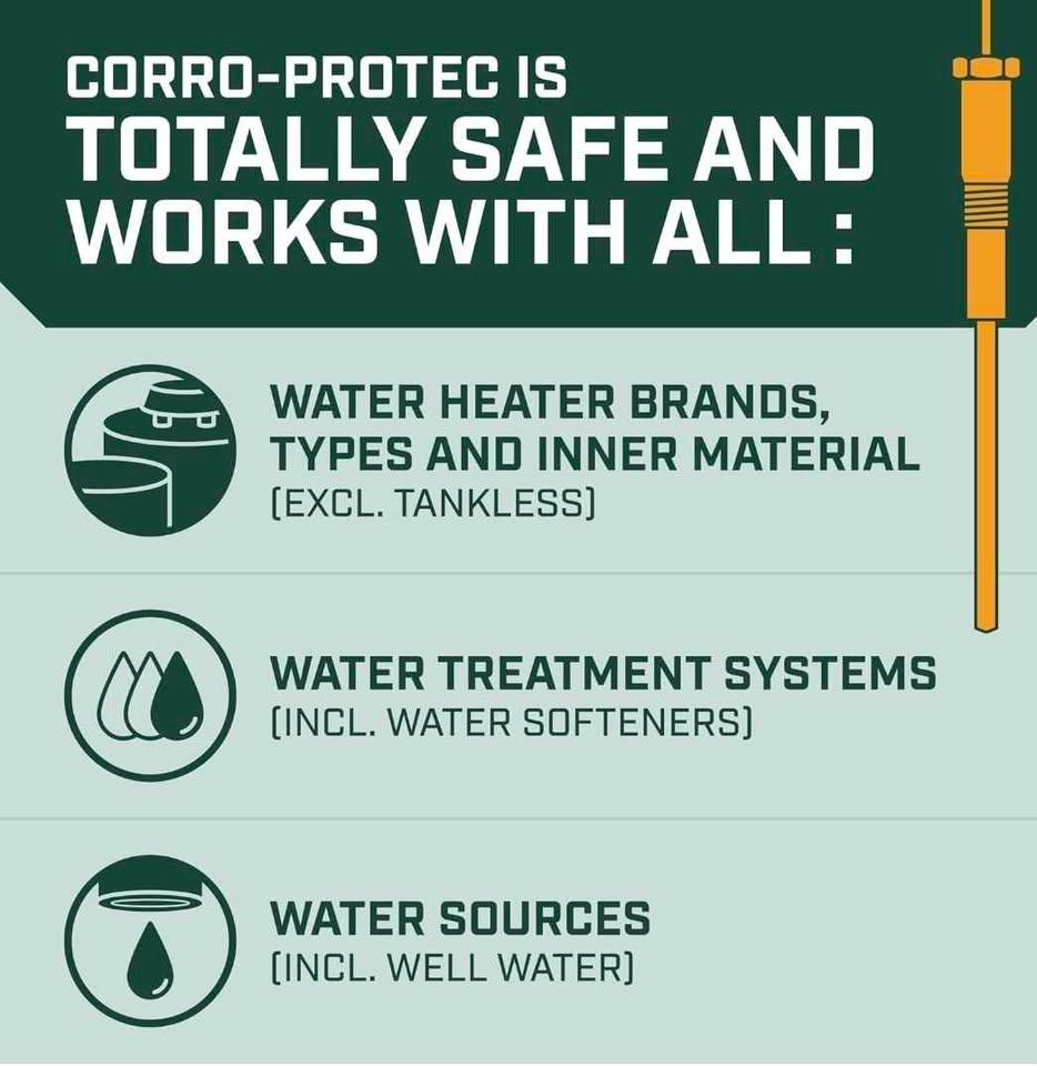 Corro-Protec™ Powered Anode Rod for Water Heater - photo 4